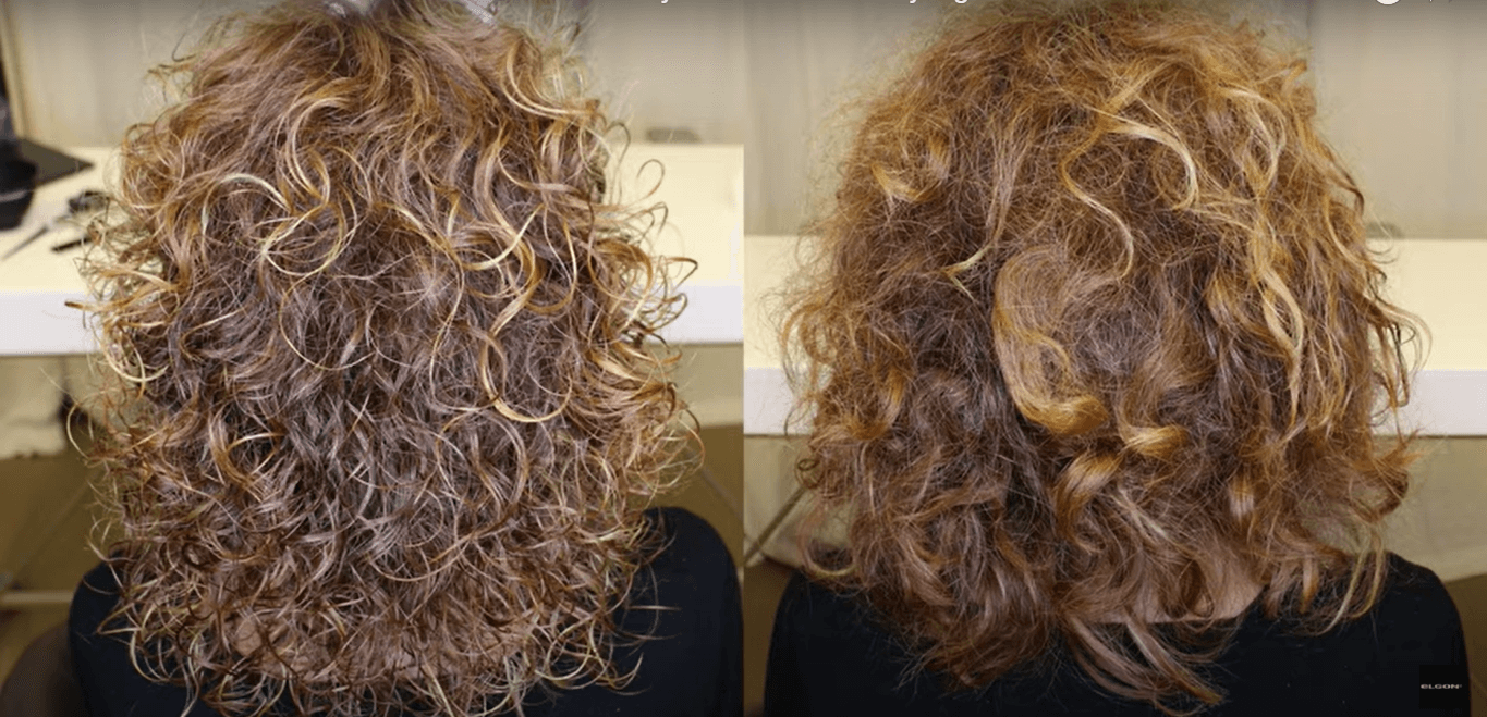 Antes&Despues con ElasticCurls